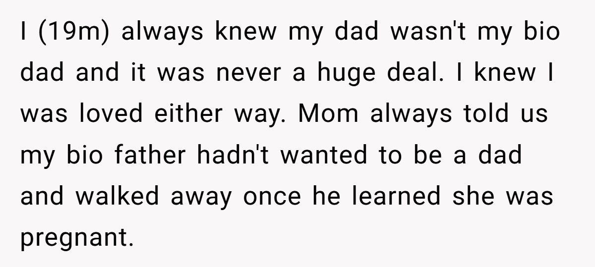 Son Finds Bio Dad Through DNA Test, Shatters Mother’s Web Of Lies