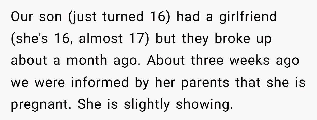 Parents Clash After Son’s Ex Claims She’s Pregnant—Dad Wants Proof, Mom Demands Responsibility