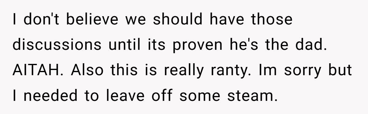 Parents Clash After Son’s Ex Claims She’s Pregnant—Dad Wants Proof, Mom Demands Responsibility