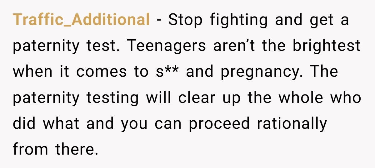 Parents Clash After Son’s Ex Claims She’s Pregnant—Dad Wants Proof, Mom Demands Responsibility