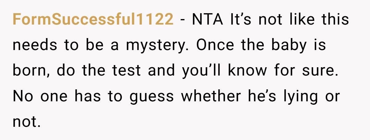 Parents Clash After Son’s Ex Claims She’s Pregnant—Dad Wants Proof, Mom Demands Responsibility