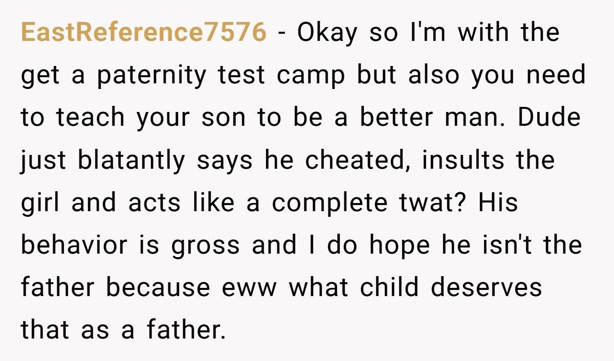 Parents Clash After Son’s Ex Claims She’s Pregnant—Dad Wants Proof, Mom Demands Responsibility