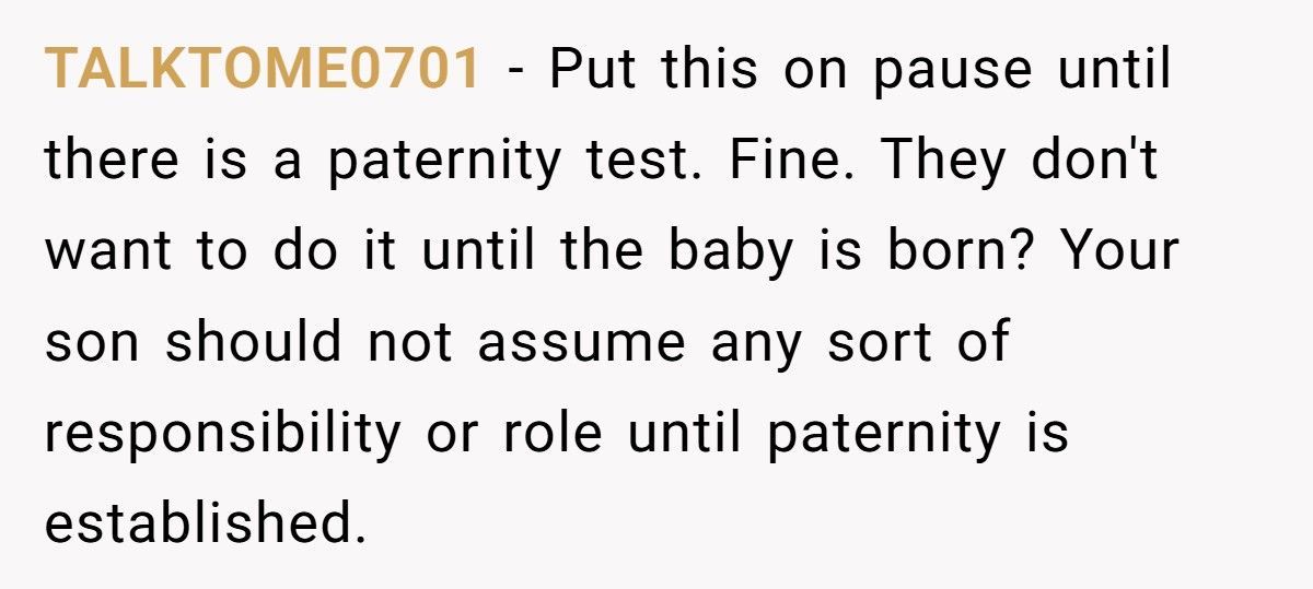 Parents Clash After Son’s Ex Claims She’s Pregnant—Dad Wants Proof, Mom Demands Responsibility