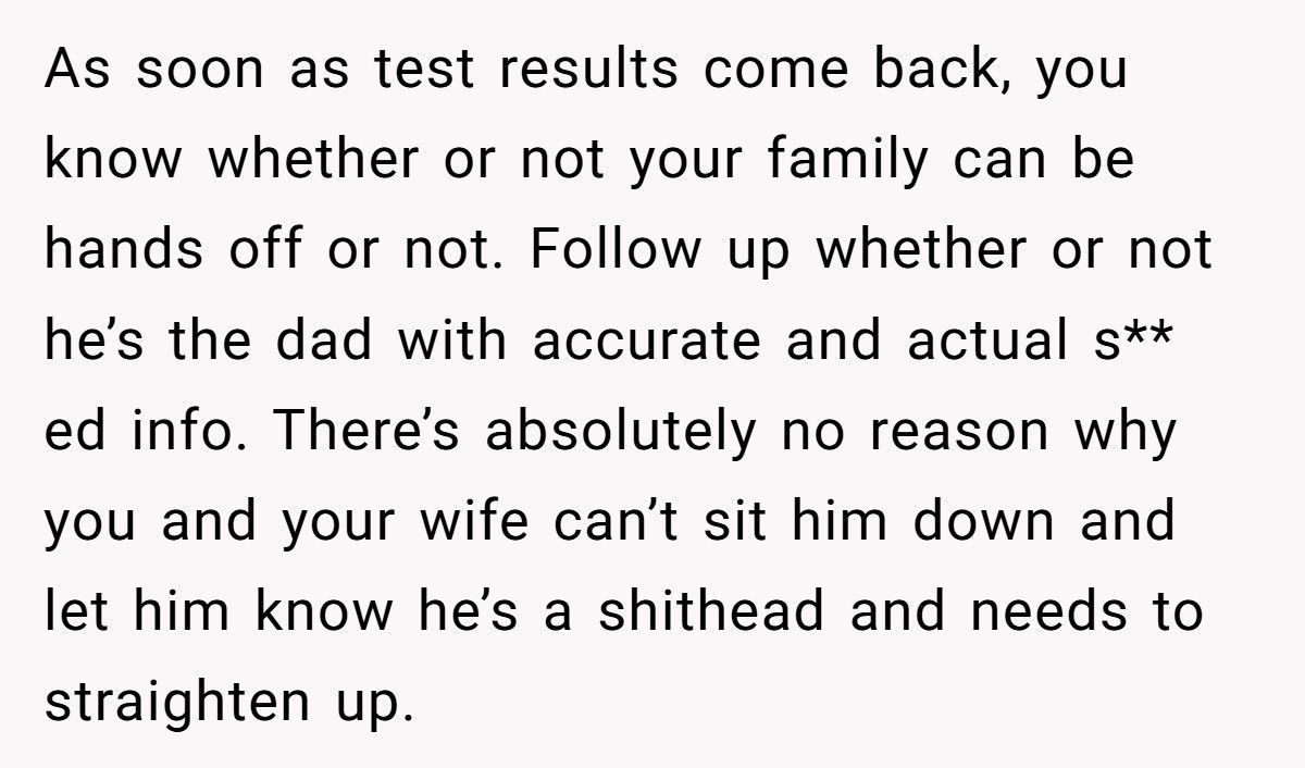 Parents Clash After Son’s Ex Claims She’s Pregnant—Dad Wants Proof, Mom Demands Responsibility