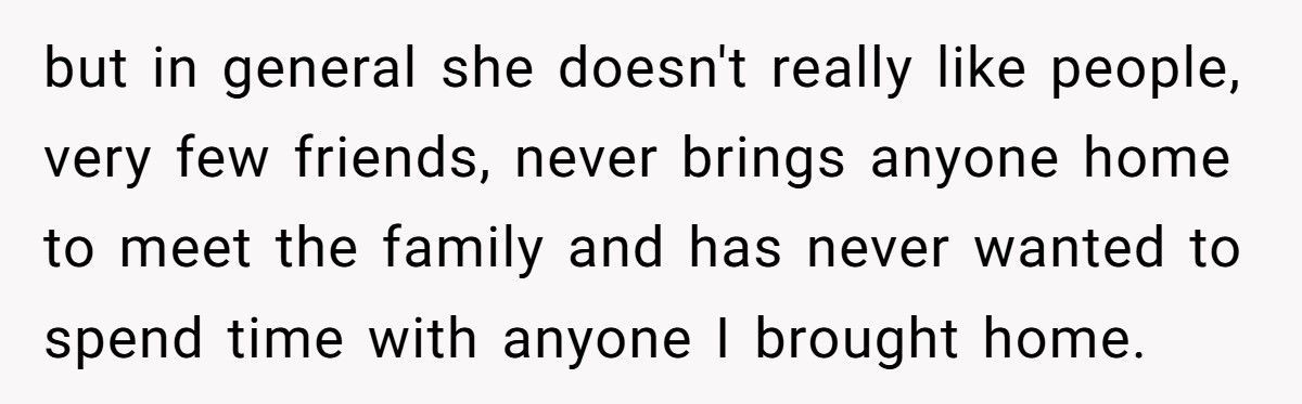 Woman Tells Sister Brother-In-Law Is A Stranger And Demands Him Never Speak To Her