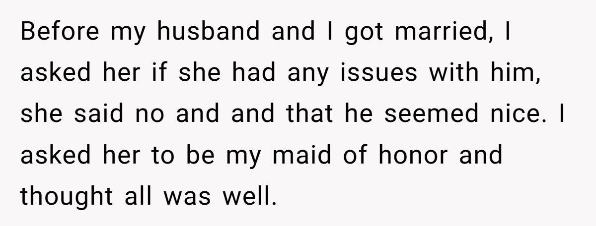 Woman Tells Sister Brother-In-Law Is A Stranger And Demands Him Never Speak To Her