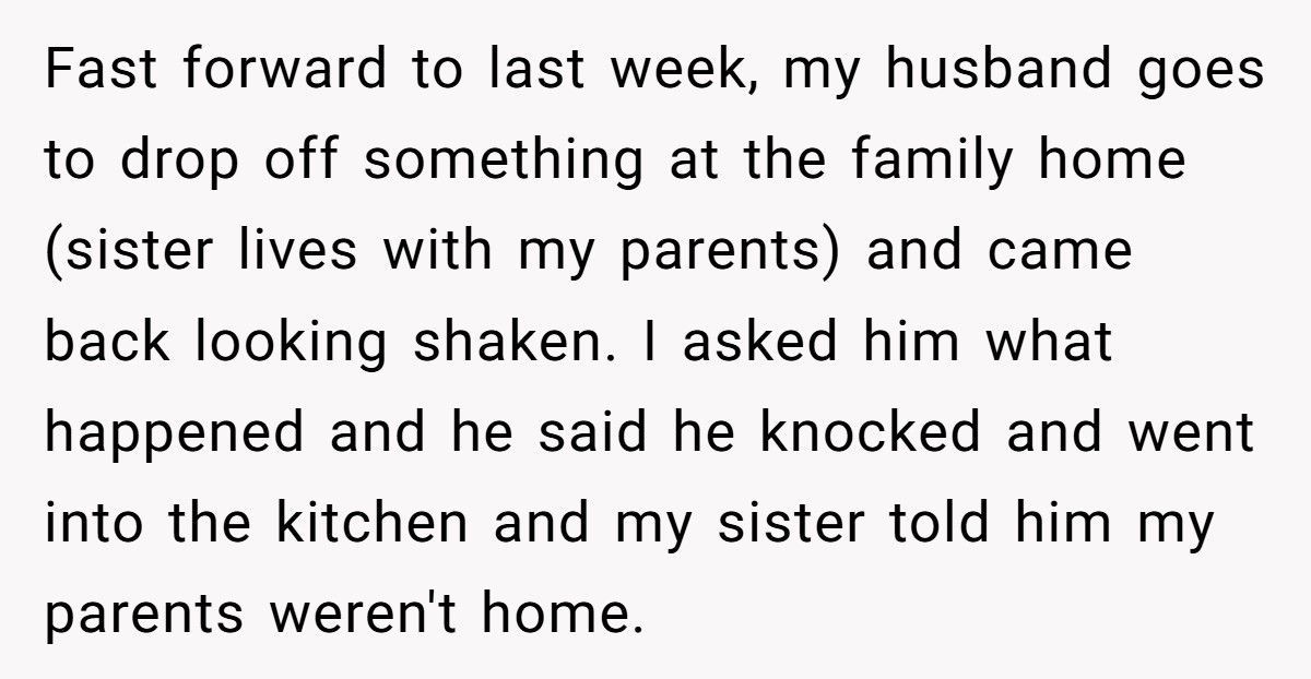 Woman Tells Sister Brother-In-Law Is A Stranger And Demands Him Never Speak To Her