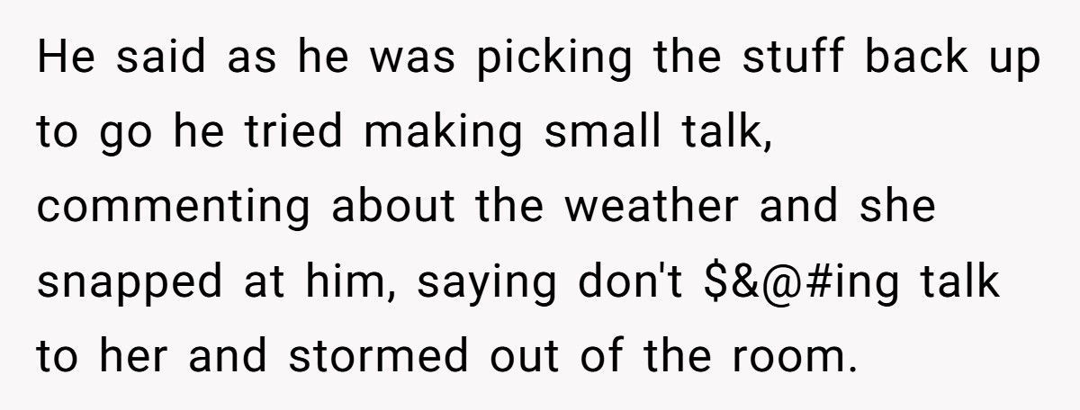 Woman Tells Sister Brother-In-Law Is A Stranger And Demands Him Never Speak To Her