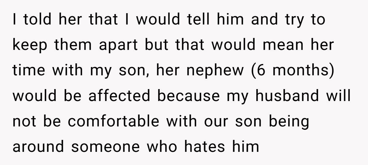 Woman Tells Sister Brother-In-Law Is A Stranger And Demands Him Never Speak To Her