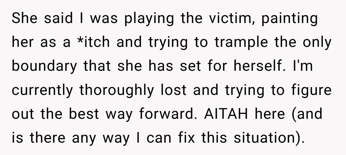 Woman Tells Sister Brother-In-Law Is A Stranger And Demands Him Never Speak To Her