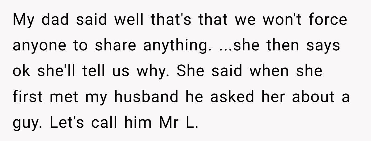 Woman Tells Sister Brother-In-Law Is A Stranger And Demands Him Never Speak To Her