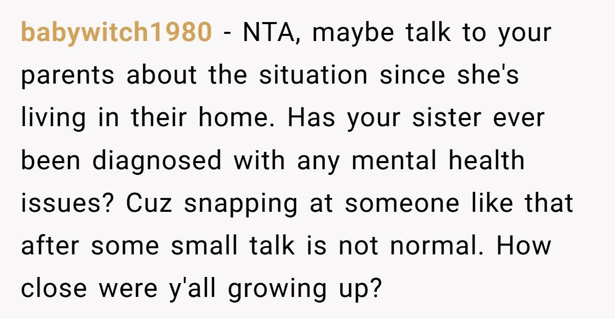 Woman Tells Sister Brother-In-Law Is A Stranger And Demands Him Never Speak To Her