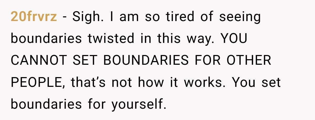 Woman Tells Sister Brother-In-Law Is A Stranger And Demands Him Never Speak To Her