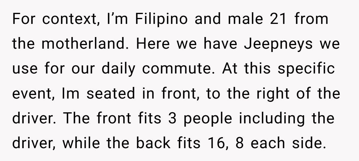 Large Stranger Demands More Space On Crowded Jeepney, Cries When He Says They Don’t Fit