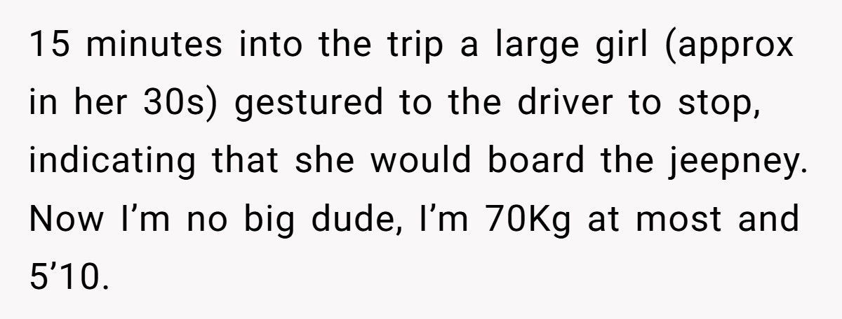 Large Stranger Demands More Space On Crowded Jeepney, Cries When He Says They Don’t Fit