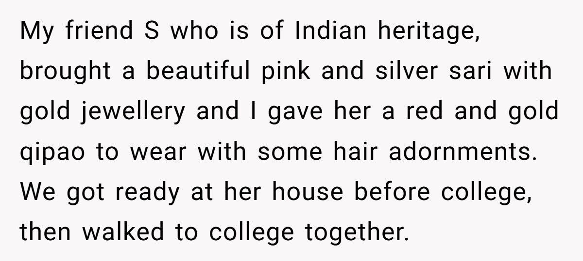 Chinese Student Wears Sari For Culture Day, White Woman Cries “Appropriation”