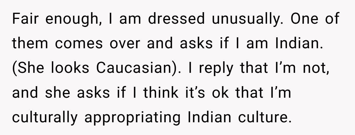 Chinese Student Wears Sari For Culture Day, White Woman Cries “Appropriation”