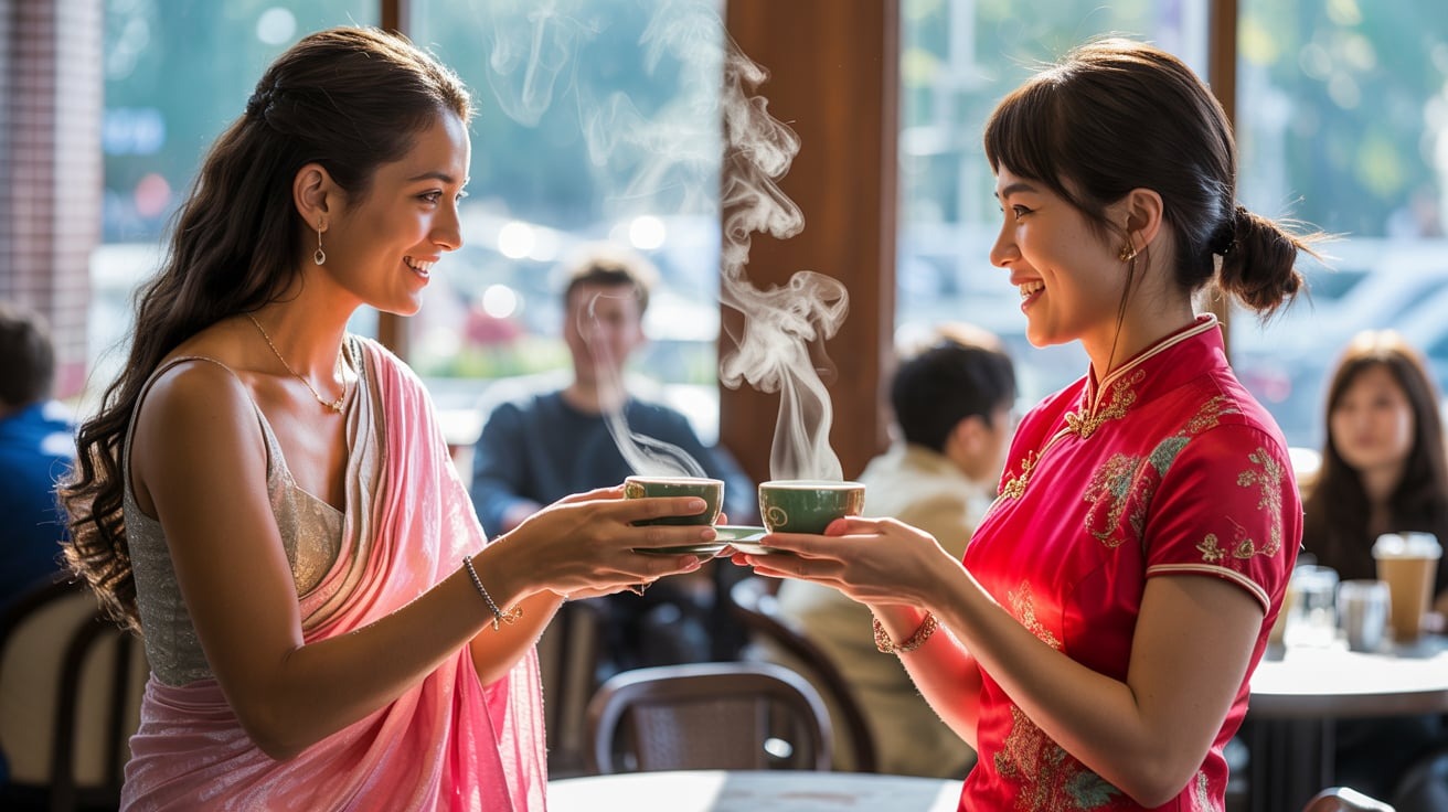 Chinese Student Wears Sari For Culture Day, White Woman Cries “Appropriation”