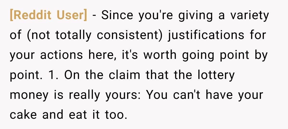 Teen Wins Lottery Ticket, But Dad Invests The Money And Keeps The Profits For Himself