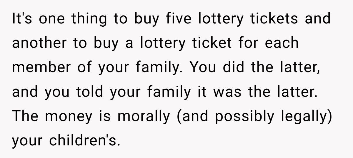 Teen Wins Lottery Ticket, But Dad Invests The Money And Keeps The Profits For Himself