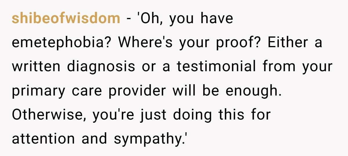 Bride Sends Friend Vomit Video After She Demands “Proof” Fiancé Is Sick