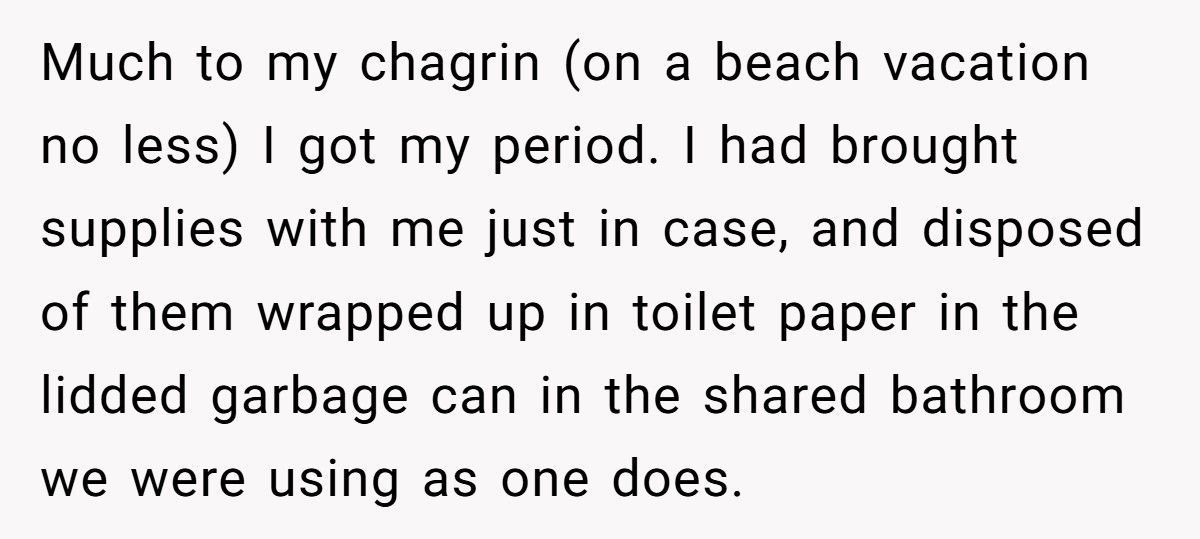 Girl Called ‘Gross’ For Disposing Of Tampon In Bathroom Trash Can, Dad Demands She ‘Hold It In’ Until Dinner