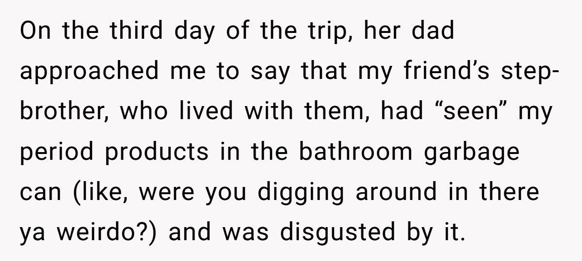 Girl Called ‘Gross’ For Disposing Of Tampon In Bathroom Trash Can, Dad Demands She ‘Hold It In’ Until Dinner