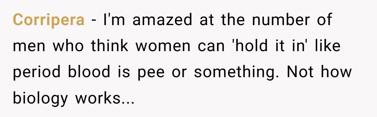 Girl Called ‘Gross’ For Disposing Of Tampon In Bathroom Trash Can, Dad Demands She ‘Hold It In’ Until Dinner Girl Called ‘Gross’ For Disposing Of Tampon In Bathroom Trash Can, Dad Demands She ‘Hold It In’ Until Dinner