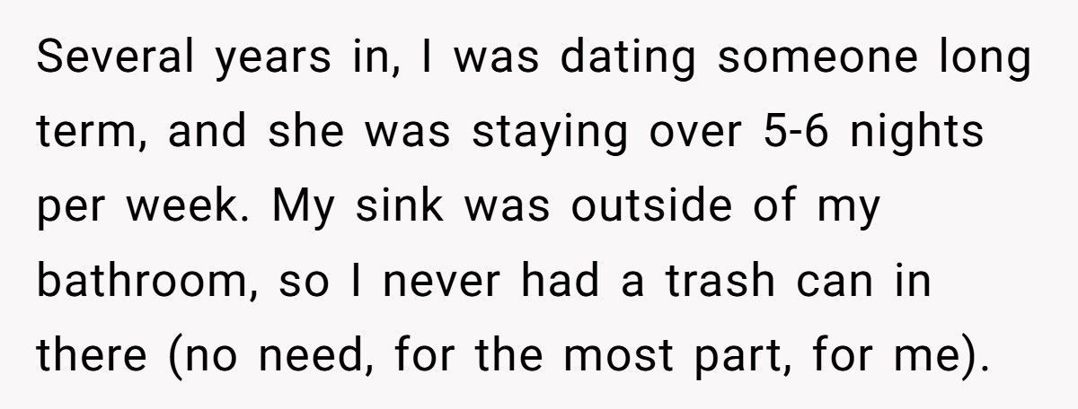 Girl Called ‘Gross’ For Disposing Of Tampon In Bathroom Trash Can, Dad Demands She ‘Hold It In’ Until Dinner