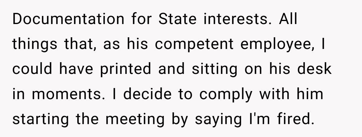 Boss Fires “Lazy” Employee, Then Begs Him To Save The Company