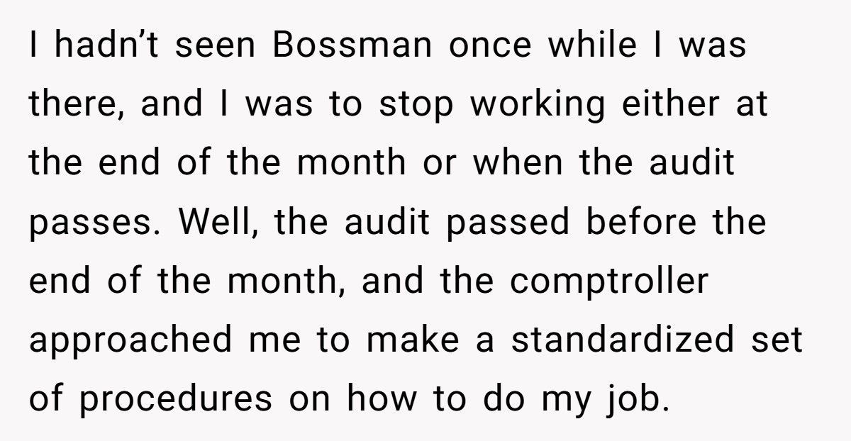 Boss Fires “Lazy” Employee, Then Begs Him To Save The Company
