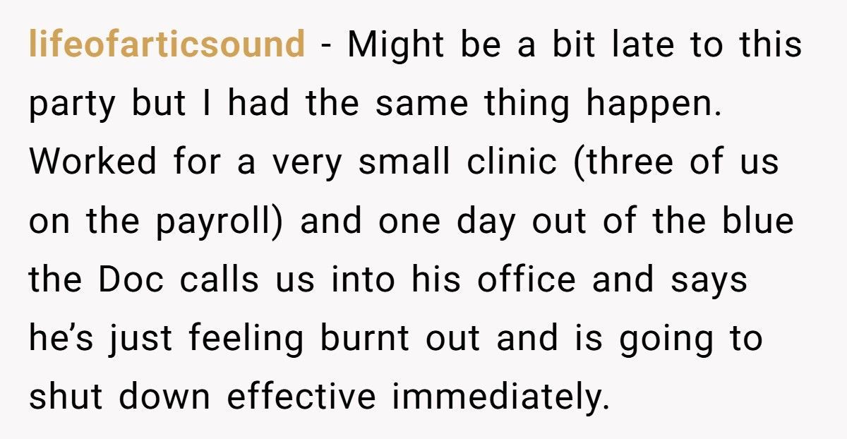 Boss Fires “Lazy” Employee, Then Begs Him To Save The Company