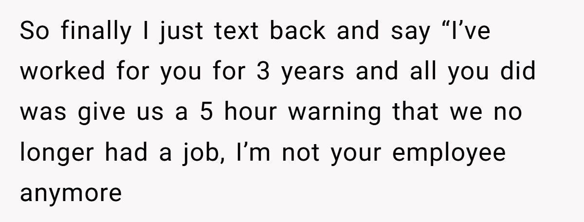 Boss Fires “Lazy” Employee, Then Begs Him To Save The Company