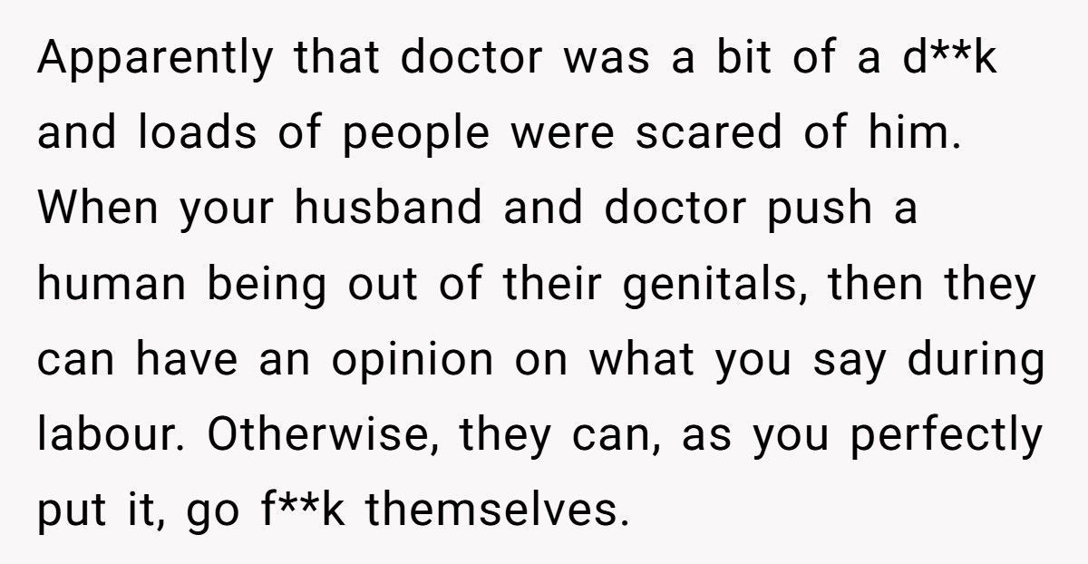 Woman Swears At Doctor During Labor, Wonders If She Should Apologize