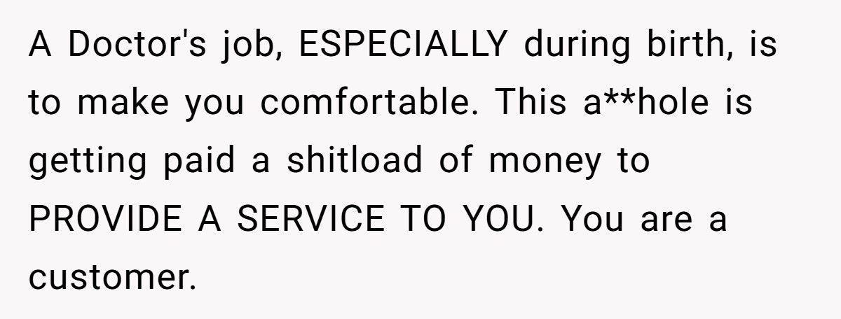 Woman Swears At Doctor During Labor, Wonders If She Should Apologize