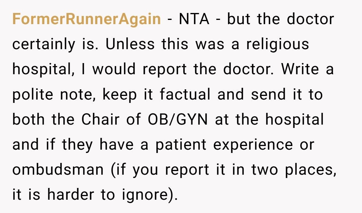 Woman Swears At Doctor During Labor, Wonders If She Should Apologize