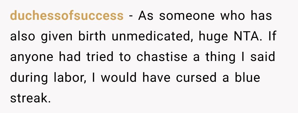 Woman Swears At Doctor During Labor, Wonders If She Should Apologize