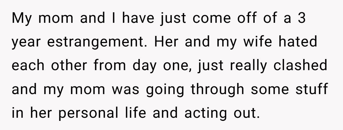 Man Kicks Mom Out After Her Partner Calls His Wife’s Cooking 'Dog Food With Sugar'