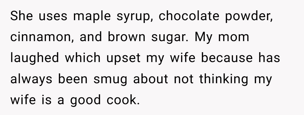 Man Kicks Mom Out After Her Partner Calls His Wife’s Cooking 'Dog Food With Sugar'