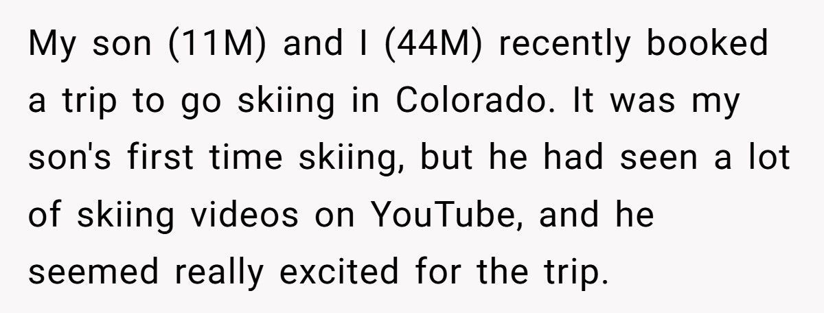 Dad Calls Ski Patrol After Reckless Skier Slams Into His 11-Year-Old