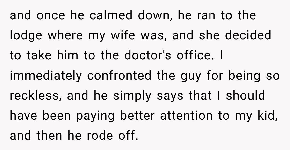 Dad Calls Ski Patrol After Reckless Skier Slams Into His 11-Year-Old