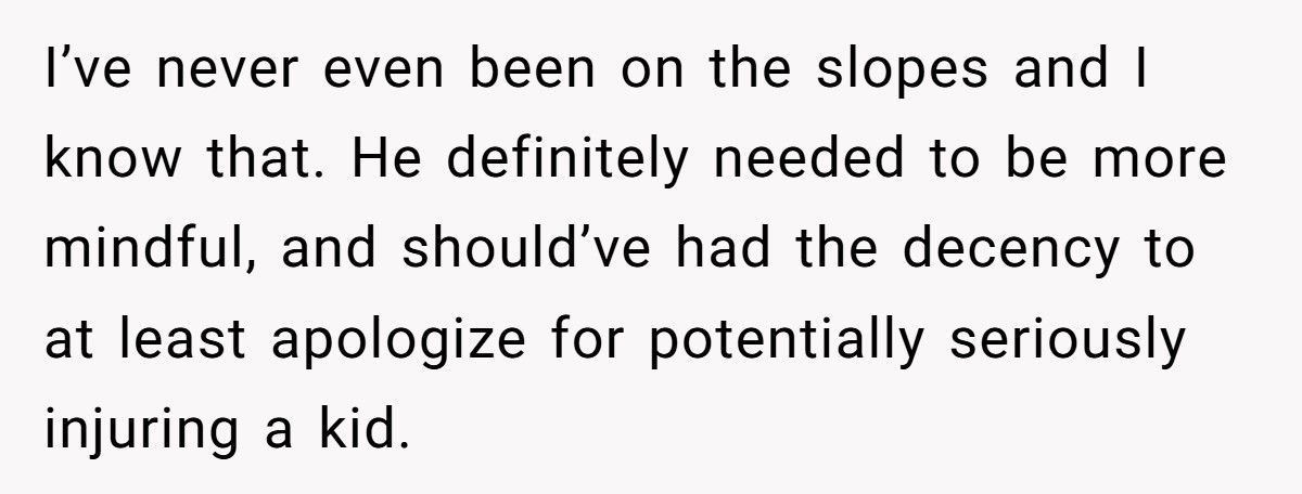 Dad Calls Ski Patrol After Reckless Skier Slams Into His 11-Year-Old