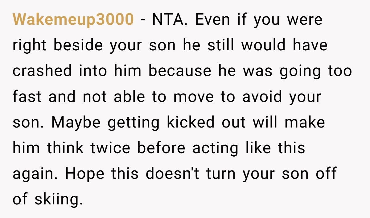 Dad Calls Ski Patrol After Reckless Skier Slams Into His 11-Year-Old