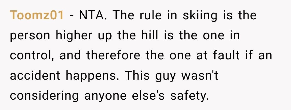 Dad Calls Ski Patrol After Reckless Skier Slams Into His 11-Year-Old