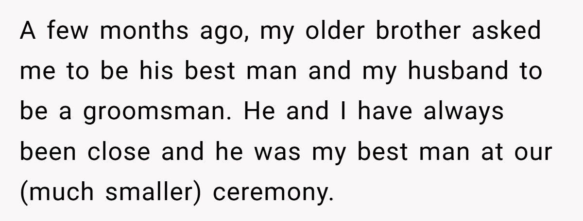 Brother Wants Child-Free Wedding, Best Man Demands Exception For His Newborn