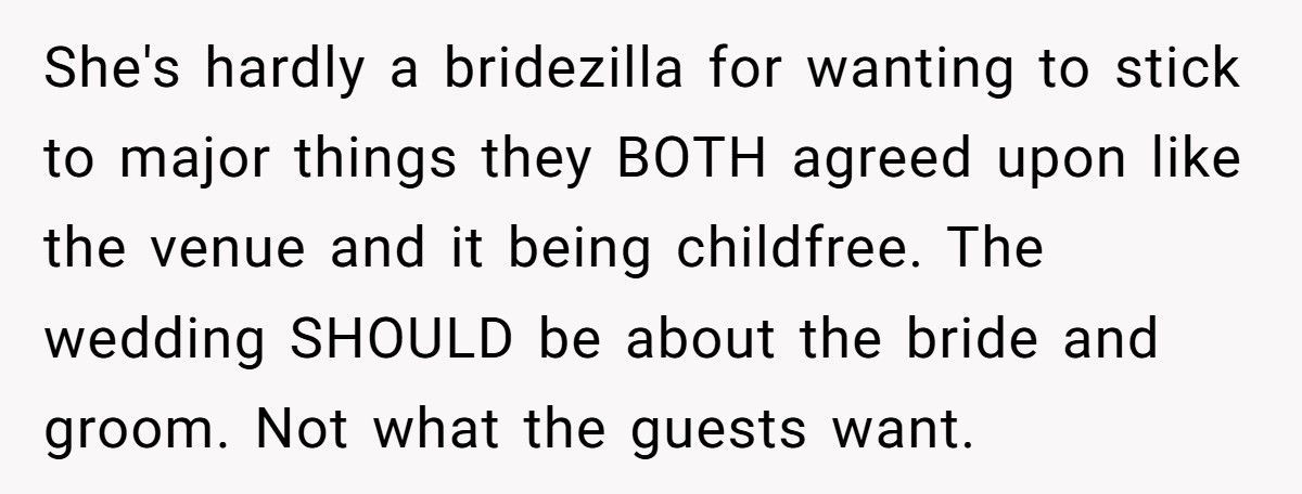 Brother Wants Child-Free Wedding, Best Man Demands Exception For His Newborn