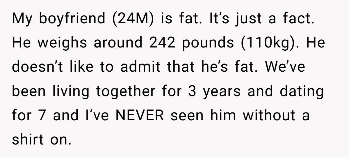 Woman Finally Tells Boyfriend The Real Reason He Can’t Use Her Chair, Now He Won’t Speak To Her