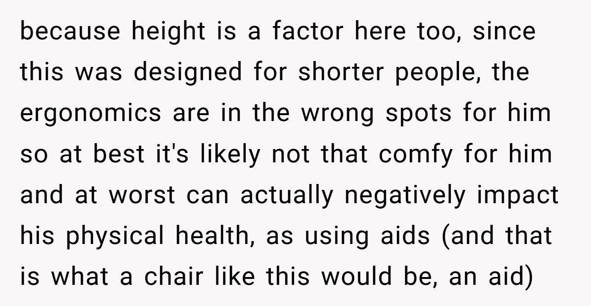 Woman Finally Tells Boyfriend The Real Reason He Can’t Use Her Chair, Now He Won’t Speak To Her