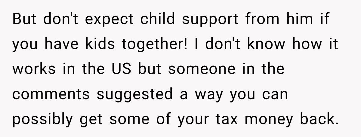 Woman Learns Husband Hid $7k In Child Support Debt After IRS Takes Her Refund