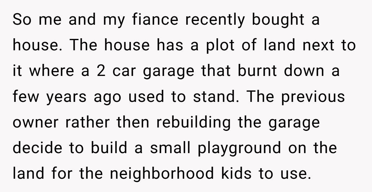 Woman Dismantles Old Jungle Gym On Her Property, Neighbors Demand It Back